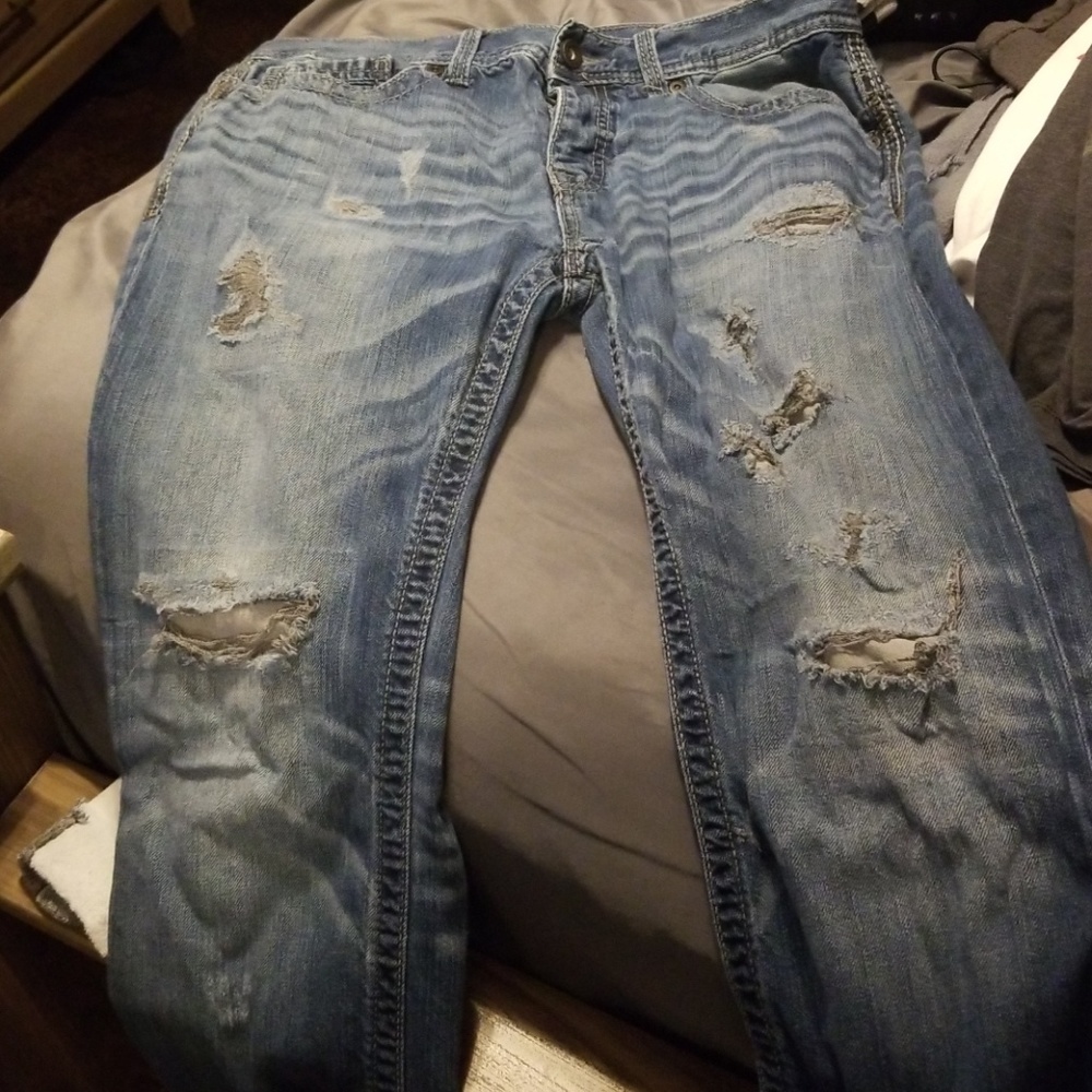 BKE denim aiden straight